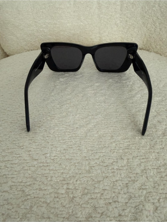 Prada Black Geometric Square Sunglasses